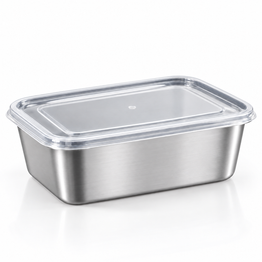 Rep Culture SteelPrep™ 316 Stainless Steel Meal Prep Set – 6 Pack