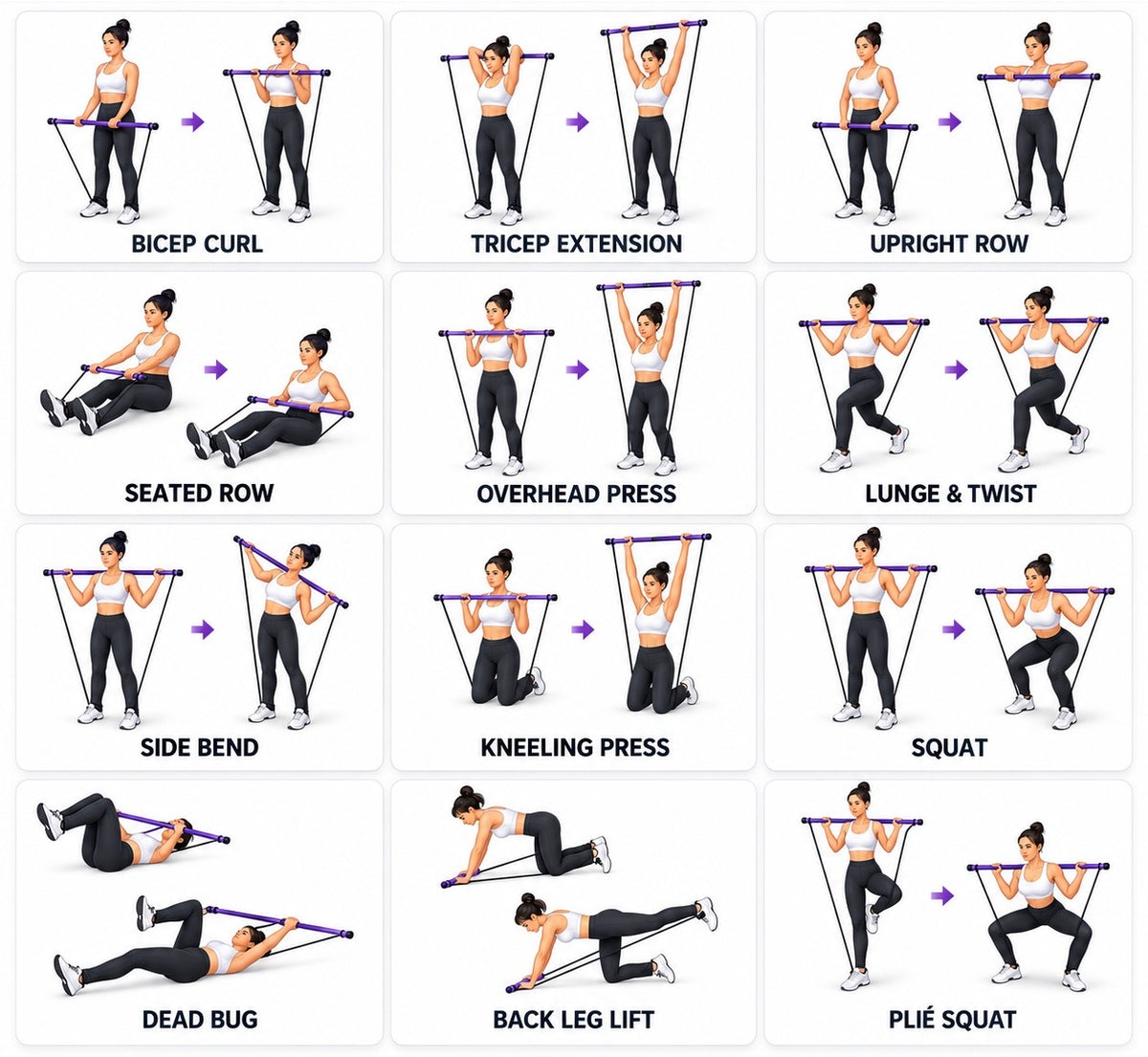 Rep Culture HomeForm™ Pilates Bar System