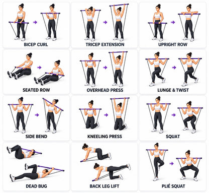 Rep Culture HomeForm™ Pilates Bar System