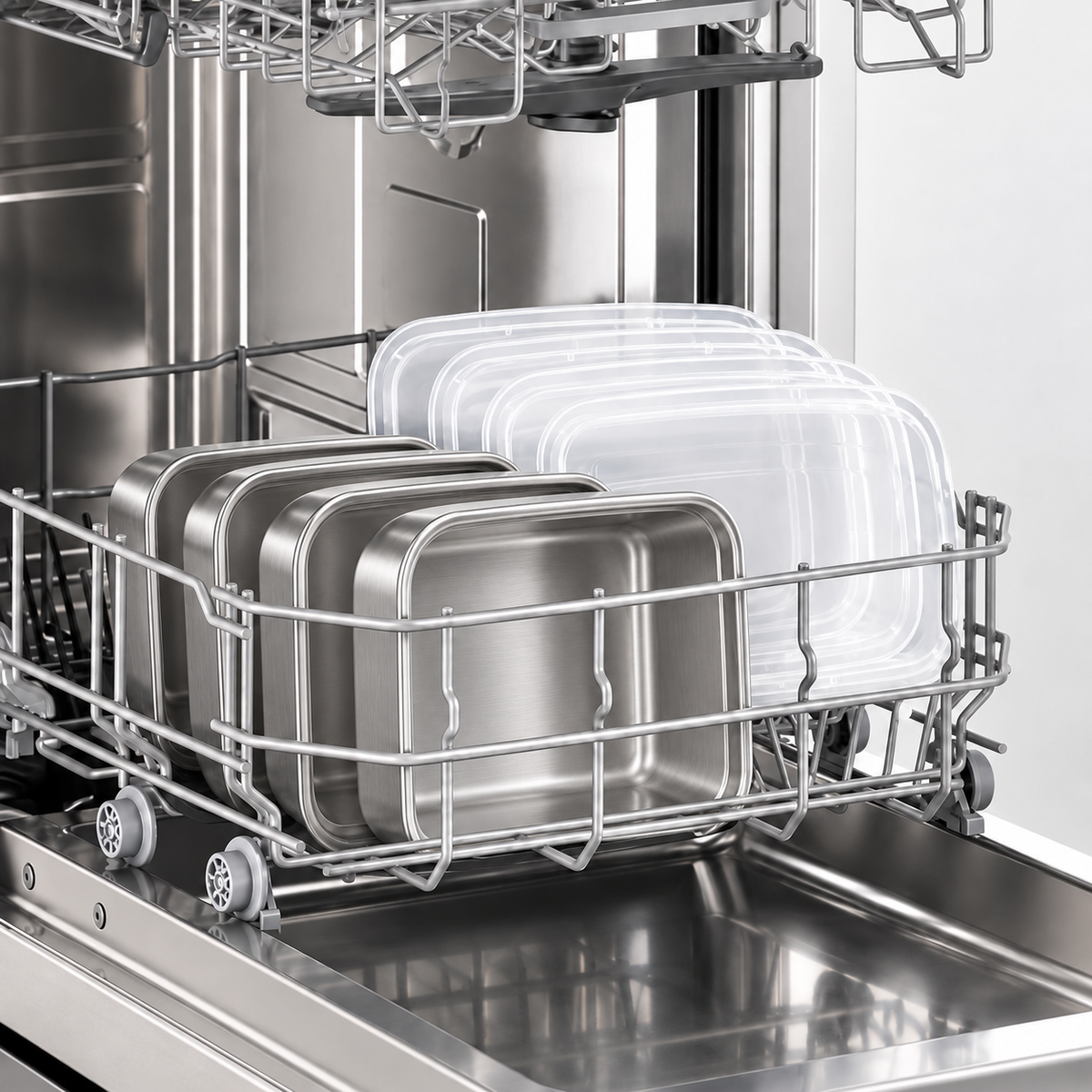 Rep Culture SteelPrep™ 316 Stainless Steel Meal Prep Set – 6 Pack